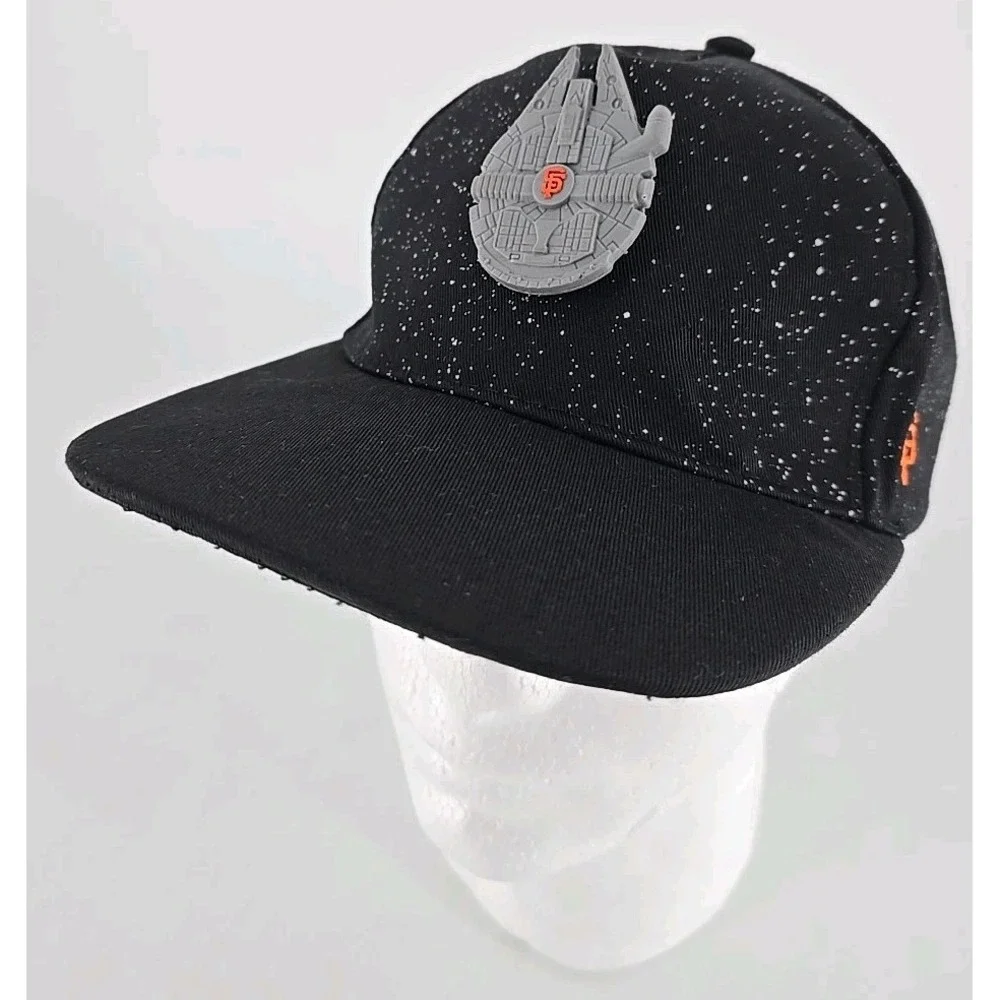 MLB San Francisco Giants Star Wars Snapback Baseball Hat Cap -‎ Pre Owned VG